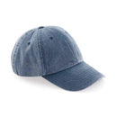 Beechfield Vintage Cap - B655 in vintage denim on a white background