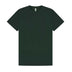 Promo Tech T-Shirt in forest green against a white background