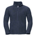 Russell Full-Zip Outdoor Fleece - 870M in french navy on a white background.