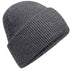 Beechfield Classic Engineered Deep-Cuffed Beanie - B385R in granite on a white background