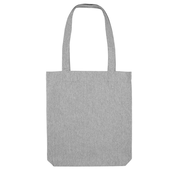 Stanley/Stella Woven Tote Bag - STAU760 in heather grey on a white background