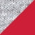 Heather Grey/Fire Red