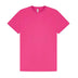 Promo Tech T-Shirt in heliconia pink against a white background
