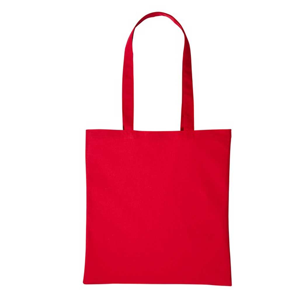 Buy hot-red Cotton Shopper - RL100