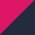 Hot Pink/French Navy