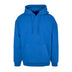Build your Brand Basic Oversize Hoodie - BB006 in intense blue against a white background