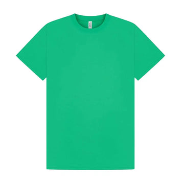 Promo Tech T-Shirt in kelly green against a white background