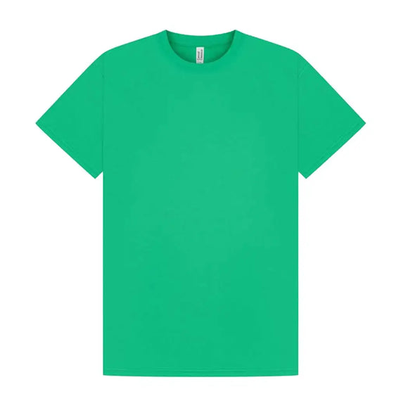 Promo Tech T-Shirt in kelly green against a white background