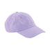 Beechfield Dad Cap - B653 in lavender on a white background