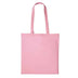 A light pink long handle tote bag made of cotton, displayed against a white background. Nutshell Cotton Shopper - RL100