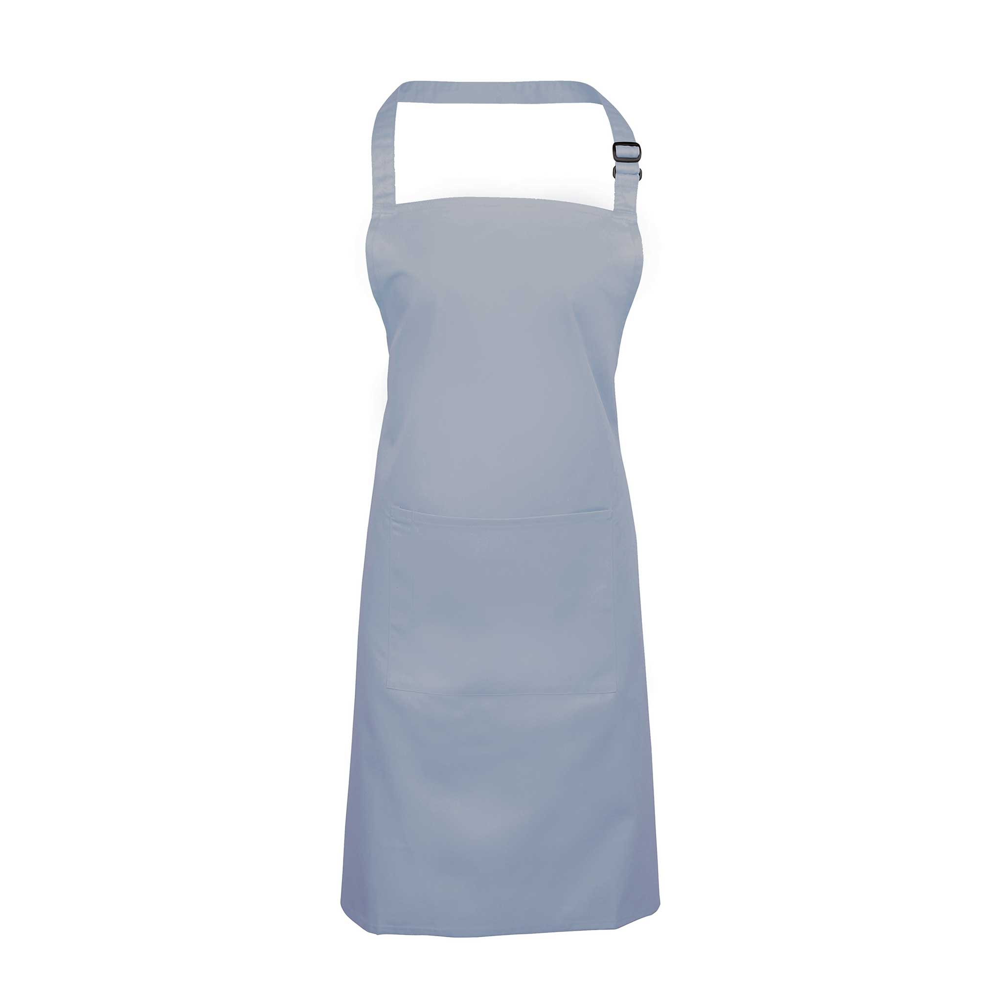 Buy light-blue Colours Bib Apron with Pocket - PR154