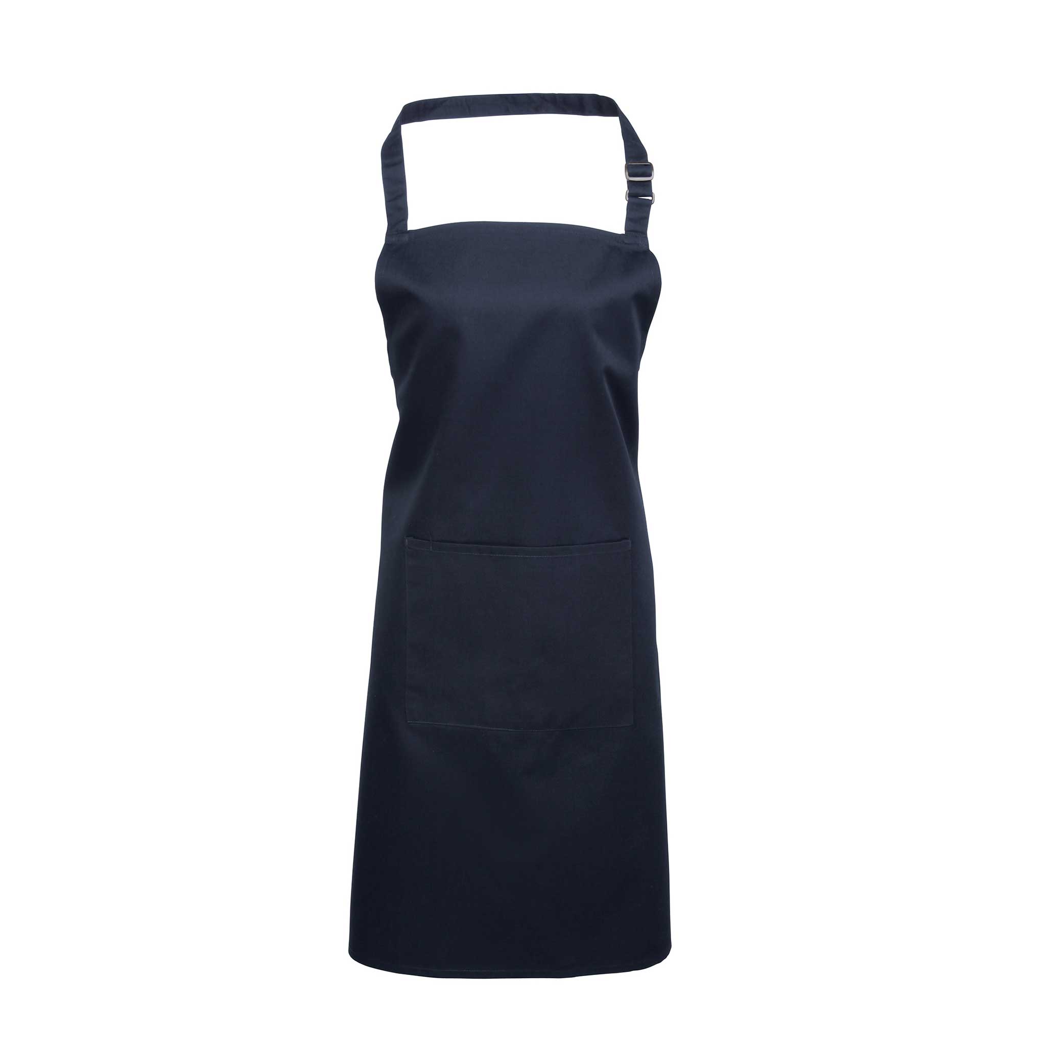 Buy navy Colours Bib Apron with Pocket - PR154