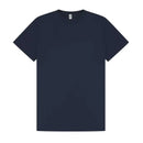 Promo Tech T-Shirt in navy blue against a white background