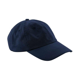 Beechfield Dad Cap - B653 in navy on a white background