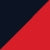 New French Navy/Fire Red