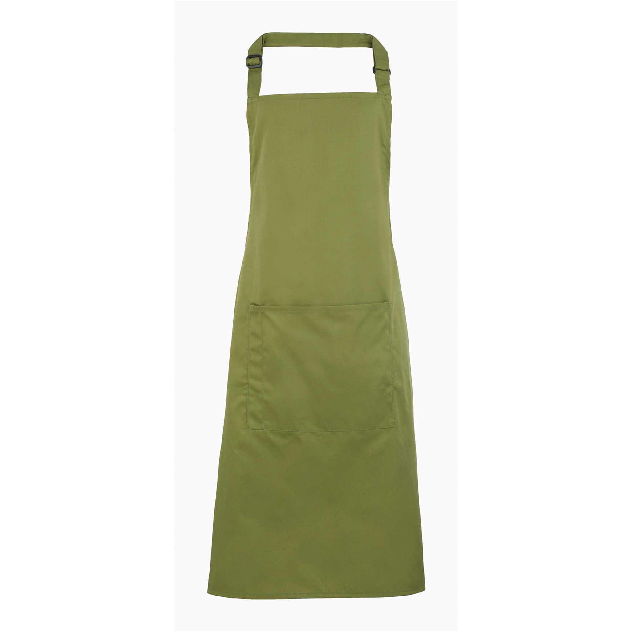 Buy oasis-green Colours Bib Apron with Pocket - PR154