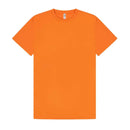 Promo Tech T-Shirt in orange against a white background