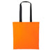 Nutshell Varsity Cotton Shopper - RL150 in orange with black handles against a white background