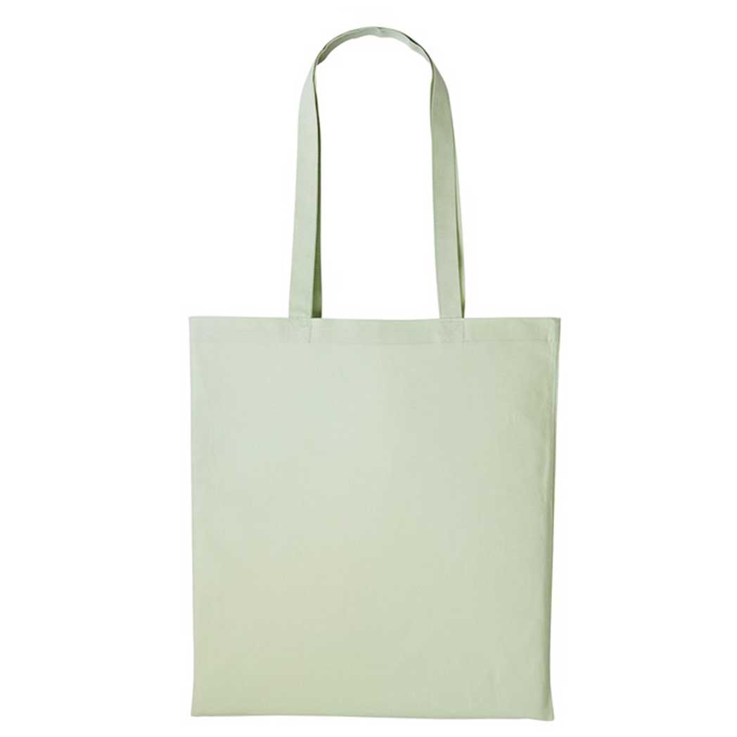 Buy pastel-mint Cotton Shopper - RL100