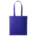 A purple long handle tote bag made of cotton, displayed against a white background. Nutshell Cotton Shopper - RL100