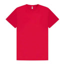 Promo Tech T-Shirt in red against a white background