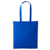A royal blue long handle tote bag made of cotton, displayed against a white background. Nutshell Cotton Shopper - RL100