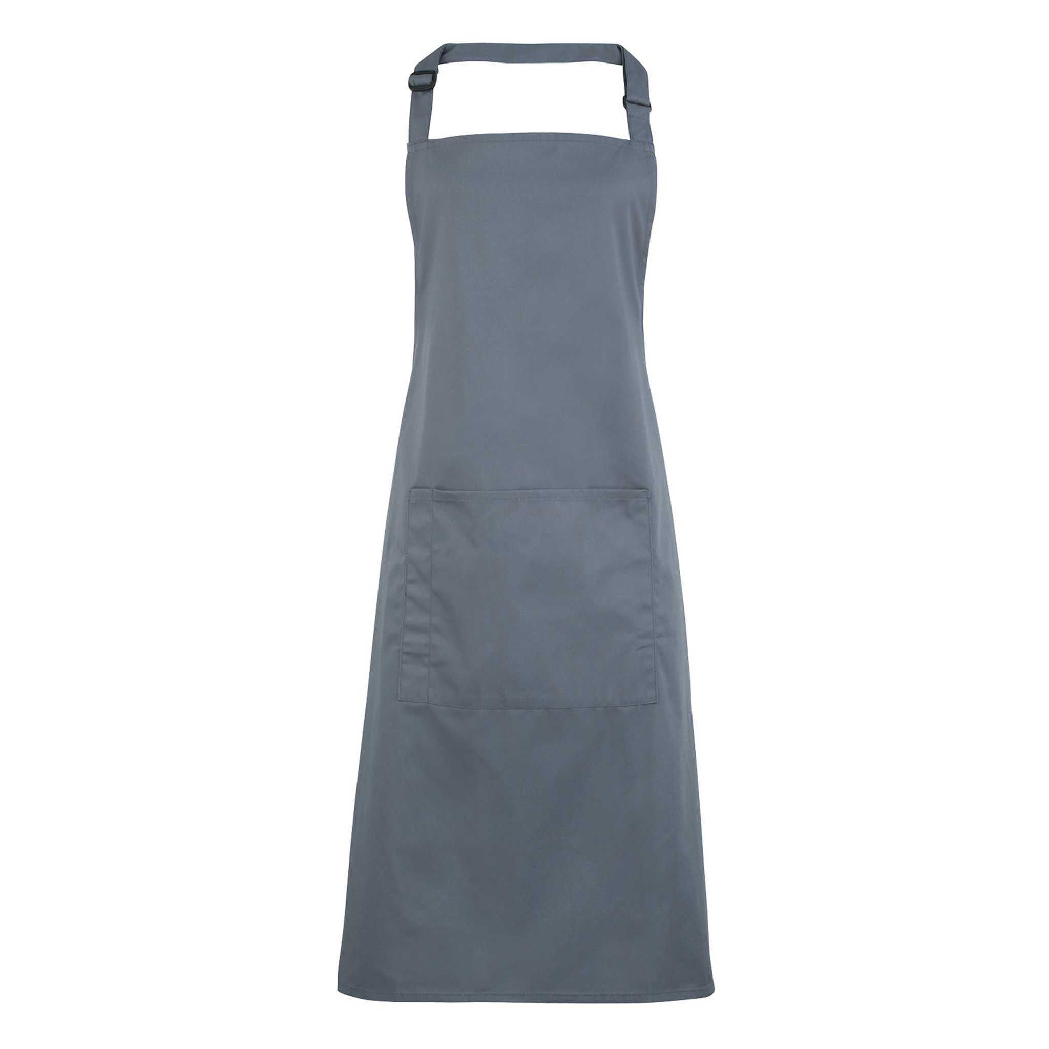 Buy steel Colours Bib Apron with Pocket - PR154