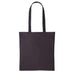 A storm grey long handle tote bag made of cotton, displayed against a white background. Nutshell Cotton Shopper - RL100
