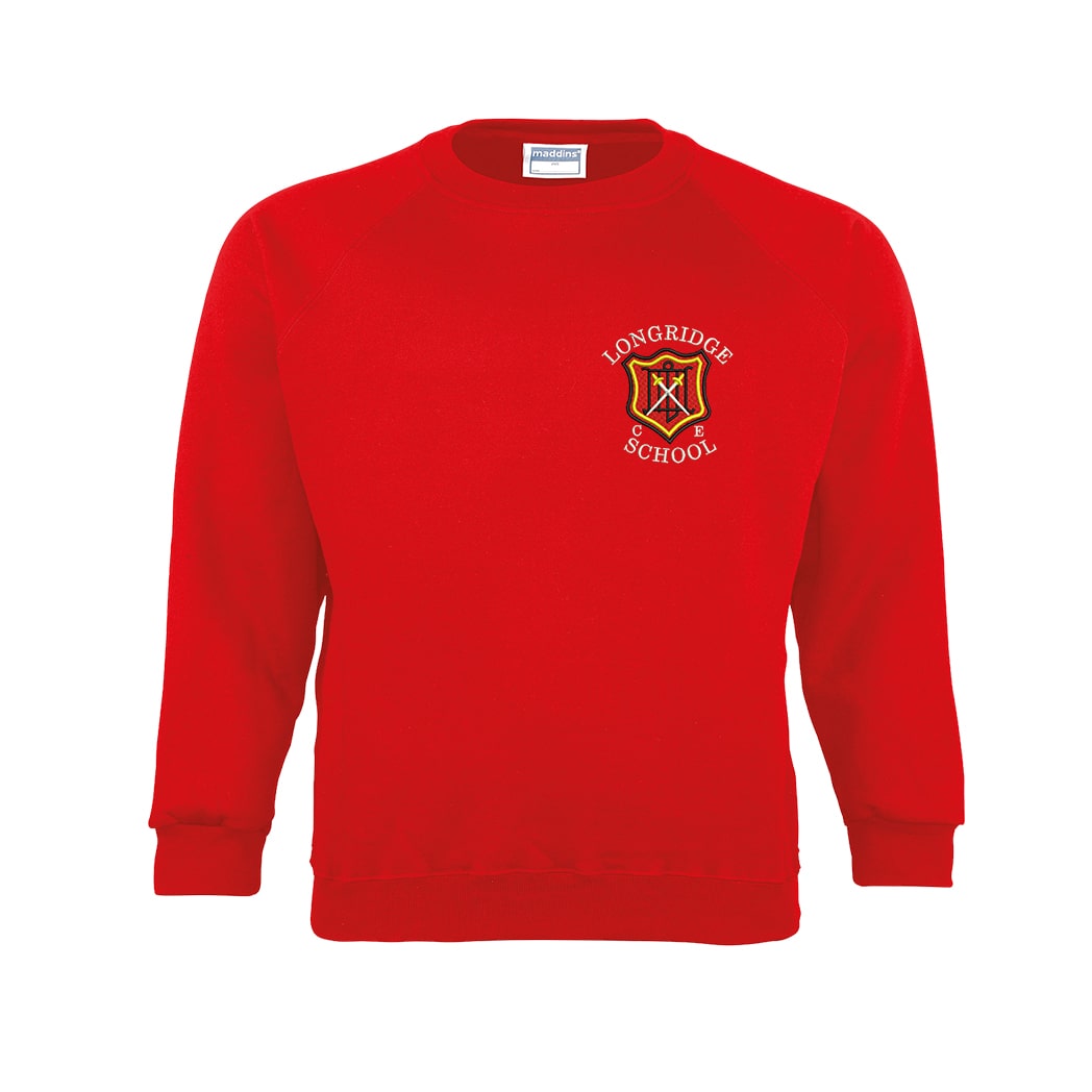 Longridge C of E School Crew-Neck Sweatshirt