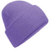 Beechfield Classic Engineered Deep-Cuffed Beanie - B385R in violet on a white background