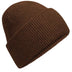 Beechfield Classic Engineered Deep-Cuffed Beanie - B385R in walnut on a white background
