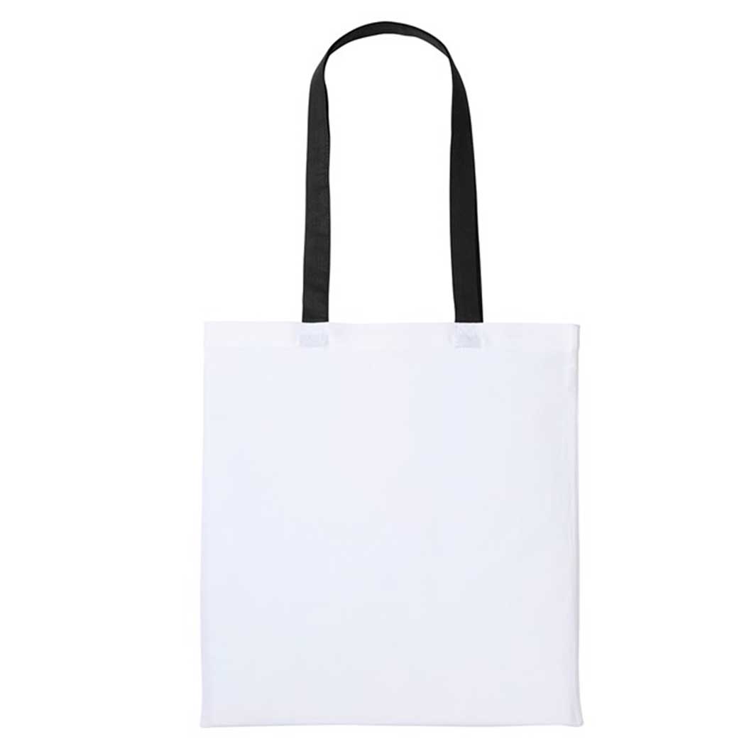 Buy white-black Varsity Cotton Shopper - RL150