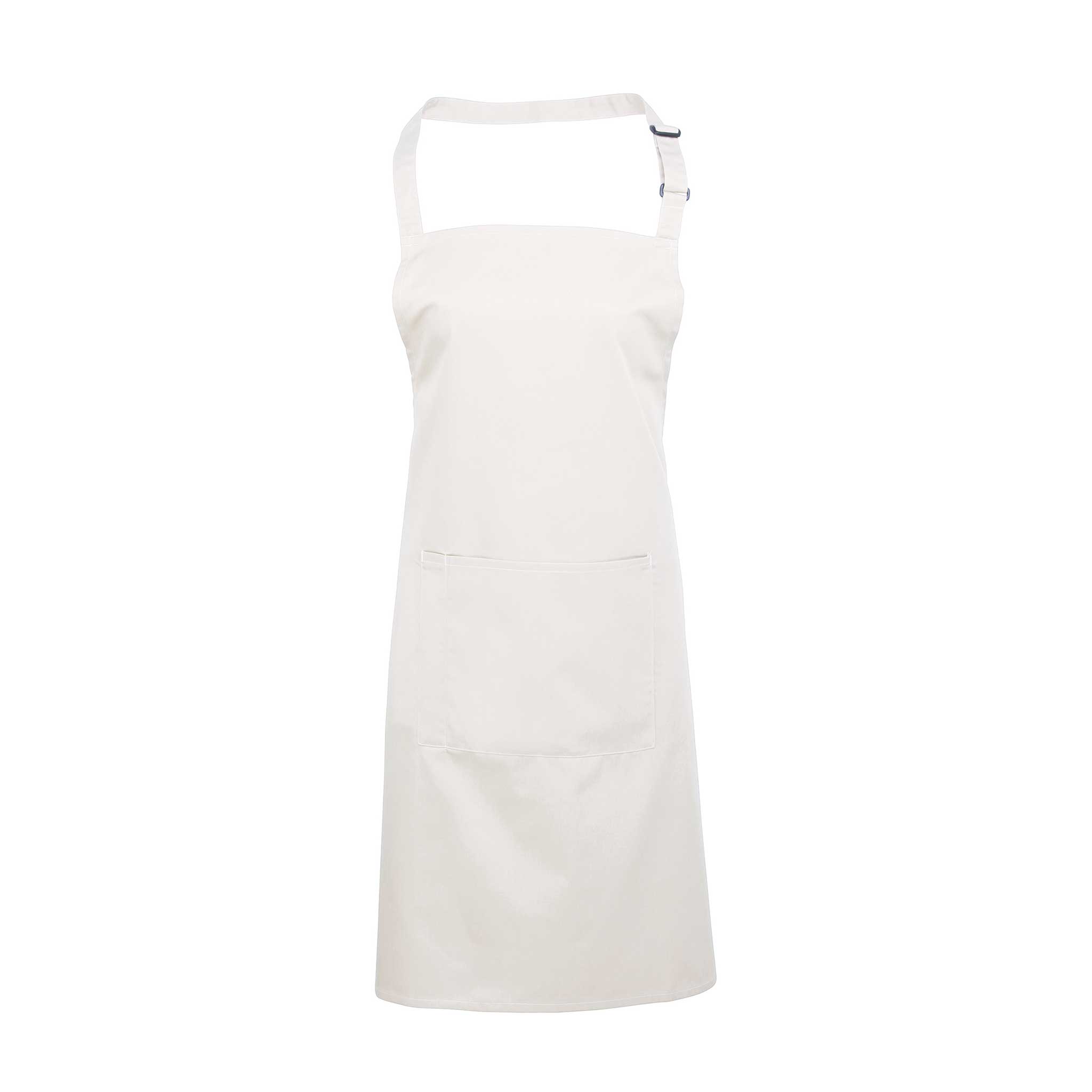 Buy white Colours Bib Apron with Pocket - PR154