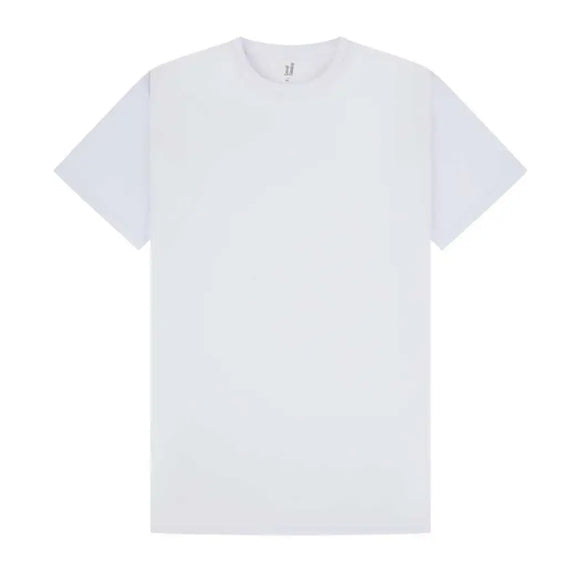 Promo Tech T-Shirt in white against a white background