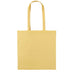 Nutshell Recycled Cotton Shopper - RL600 yellow marl tote bag on a white background