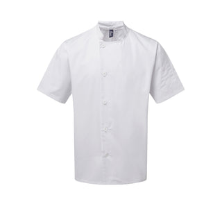 Buy white Chef&#39;s Essential Short Sleeve Jacket PR900