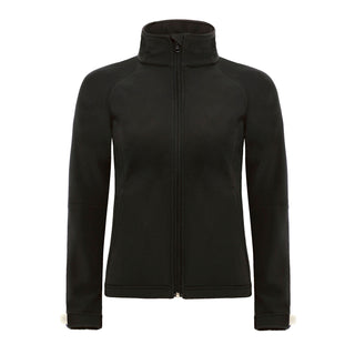 Buy black Women&#39;s Hooded Softshell Jacket
