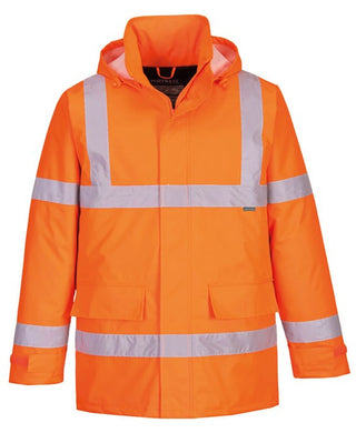 Buy orange Eco Hi-Vis Winter Jacket - EC60