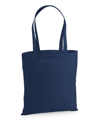 Buy french-navy Premium Cotton Tote Bag - W201